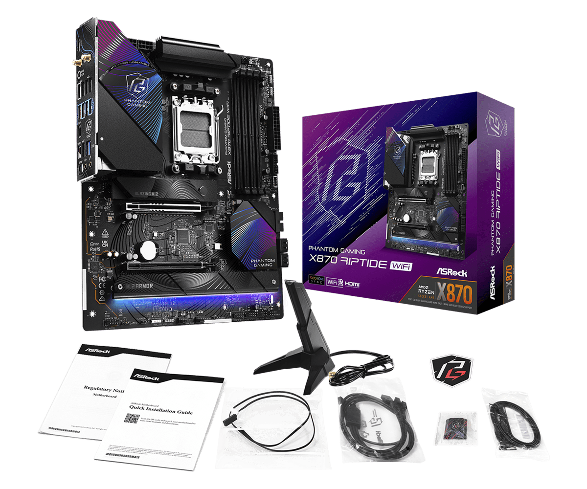 X870 Riptide WiFi Photos